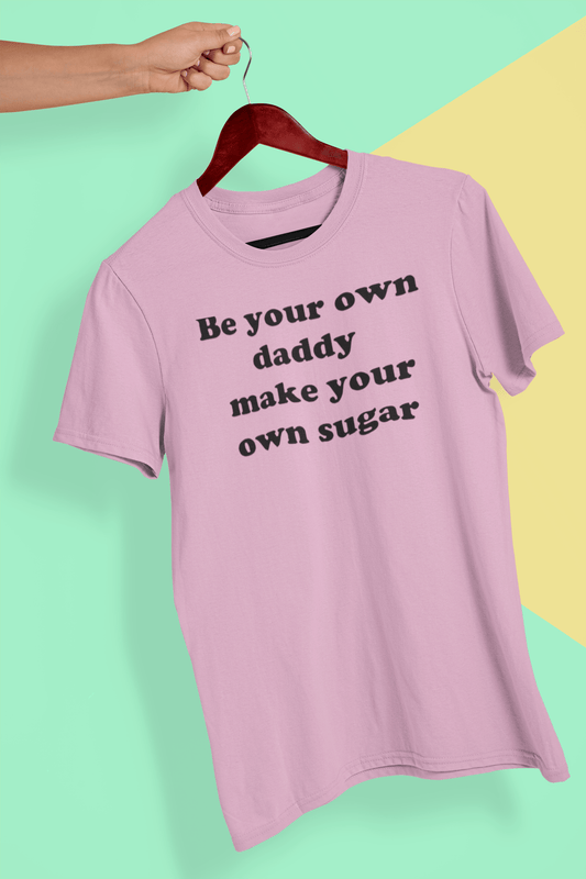 This is The Remix T-shirt Be your own Sugar - Pastel Pink T-shirt