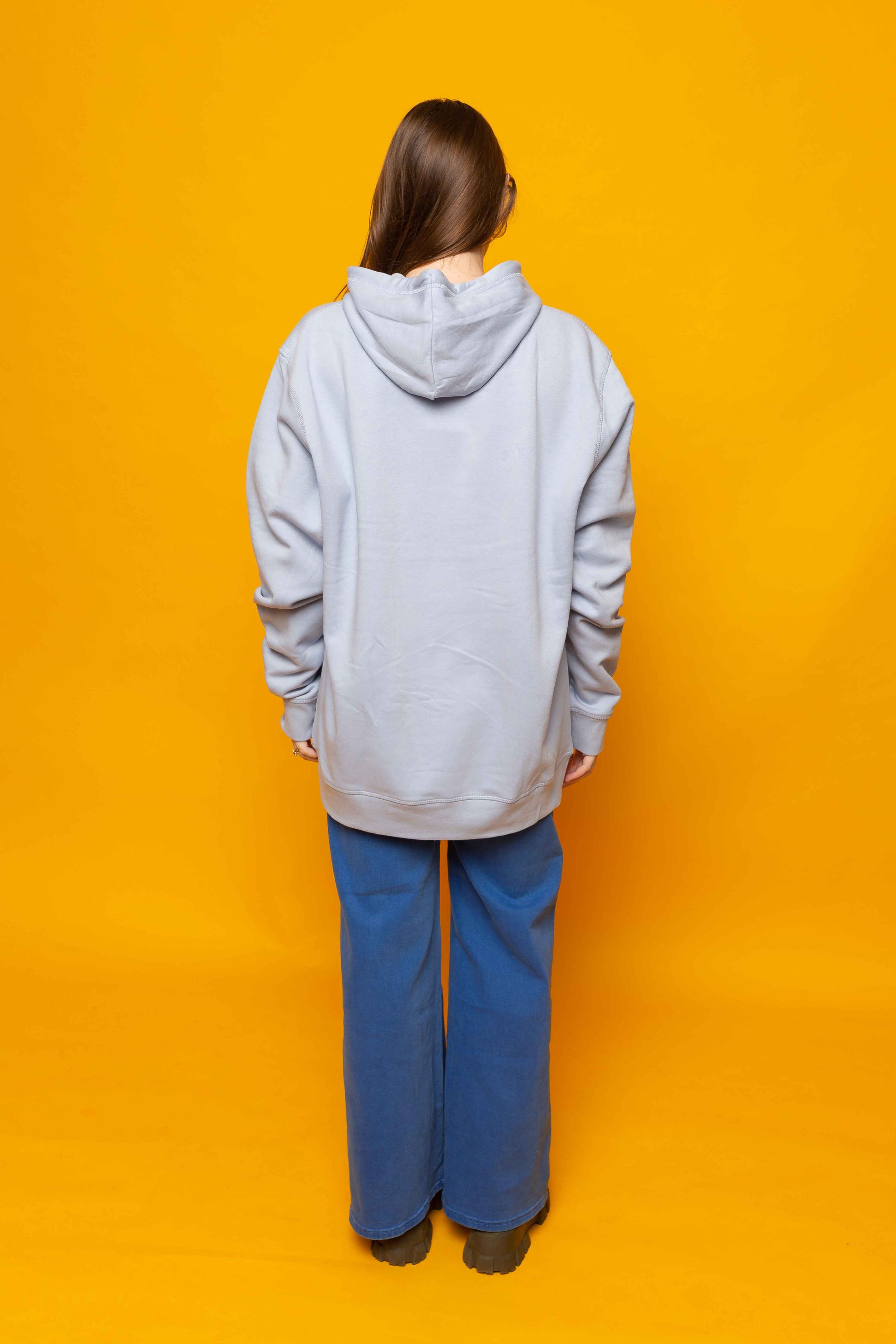 This is The Remix Hoodie IT'S OK TO BE SELFISH - Unisex Pullover Hoodie in Serene Blue