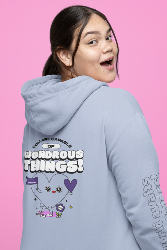 This is The Remix Hoodie YOU CAN DO WONDROUS THINGS - Unisex Pullover Hoodie